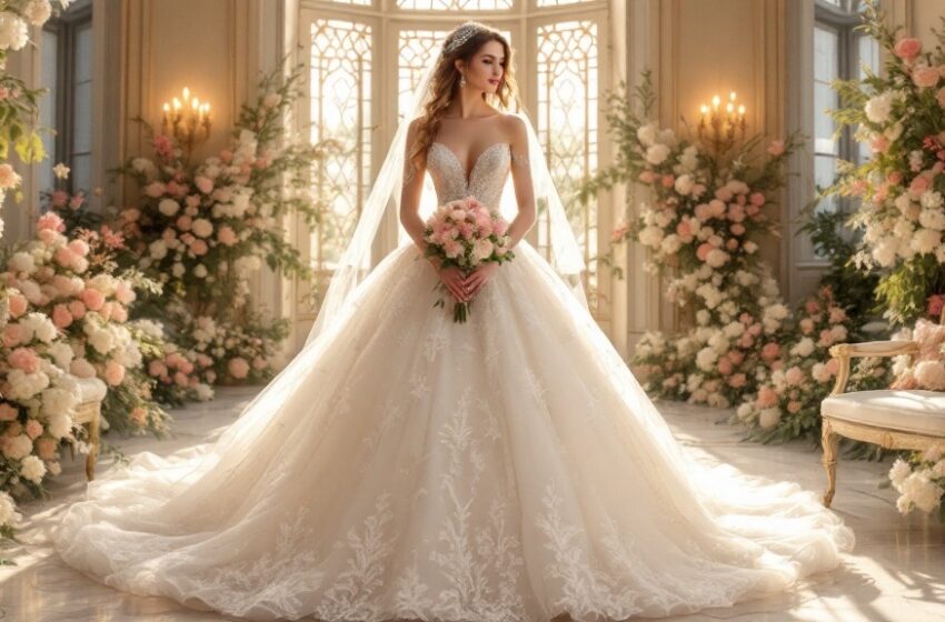  25 Stunning Big Princess Wedding Dresses for Your Dream Day