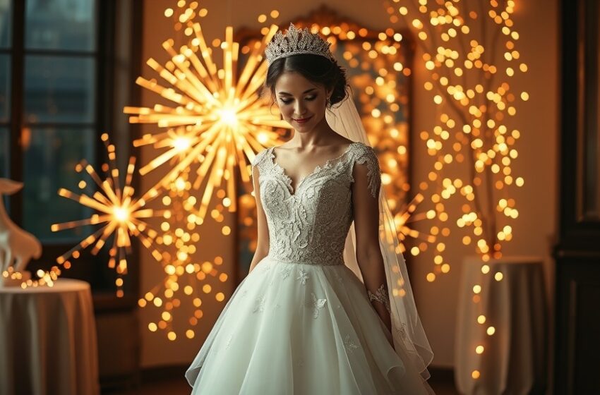  20 Stunning Sparkle Princess Wedding Dresses for Your Fairytale Day