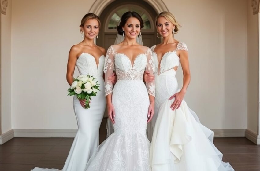  12 Uniquely Stunning Wedding Dresses You’ll Love